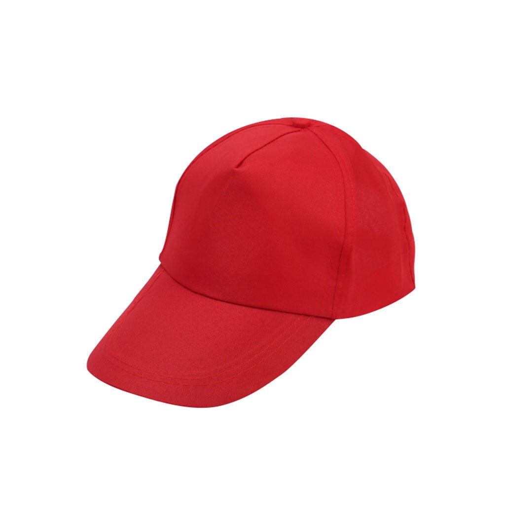 Summer Autumn Soild Men Women Baseball Cap Adhesion Hat HipHop Adjustable Cool Sunhat Casquette Gorras A526: RD