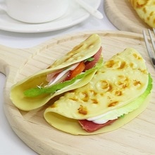 Gourmet photography decoration Simulation food props Food model Pancake snacks Movie props Window model Shop decoration