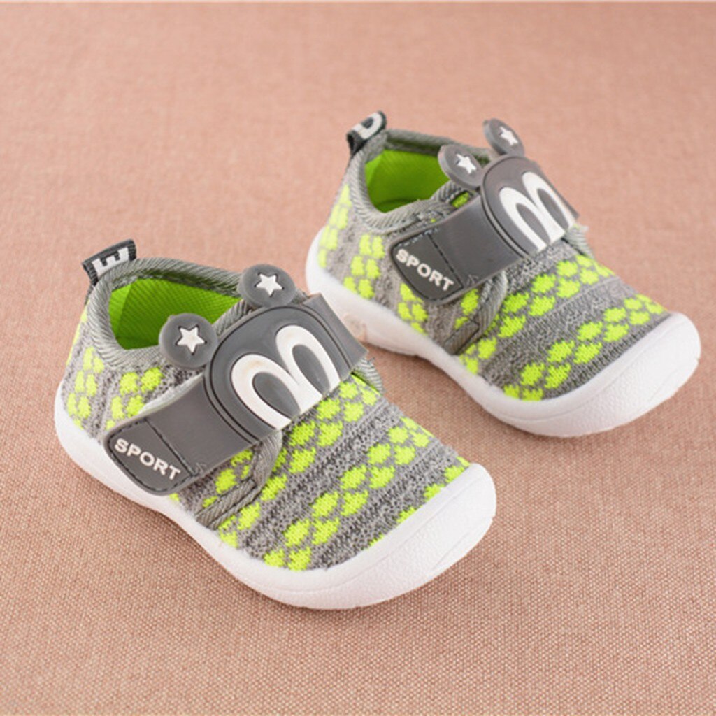 Oreilles de lapin dessin animé chaussures enfant en bas âge enfants bébé étoile grinçant unique chaussures Sneaker doux doux fourmi-slip enfant en bas âge chaussures ayakkabi