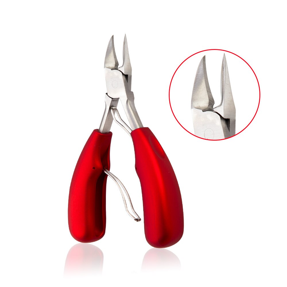 Tijeras de acero inoxidable para cutículas, herramientas de manicura pedicura, Tijera para piel muerta cortauñas Nail Art, 1 ud.