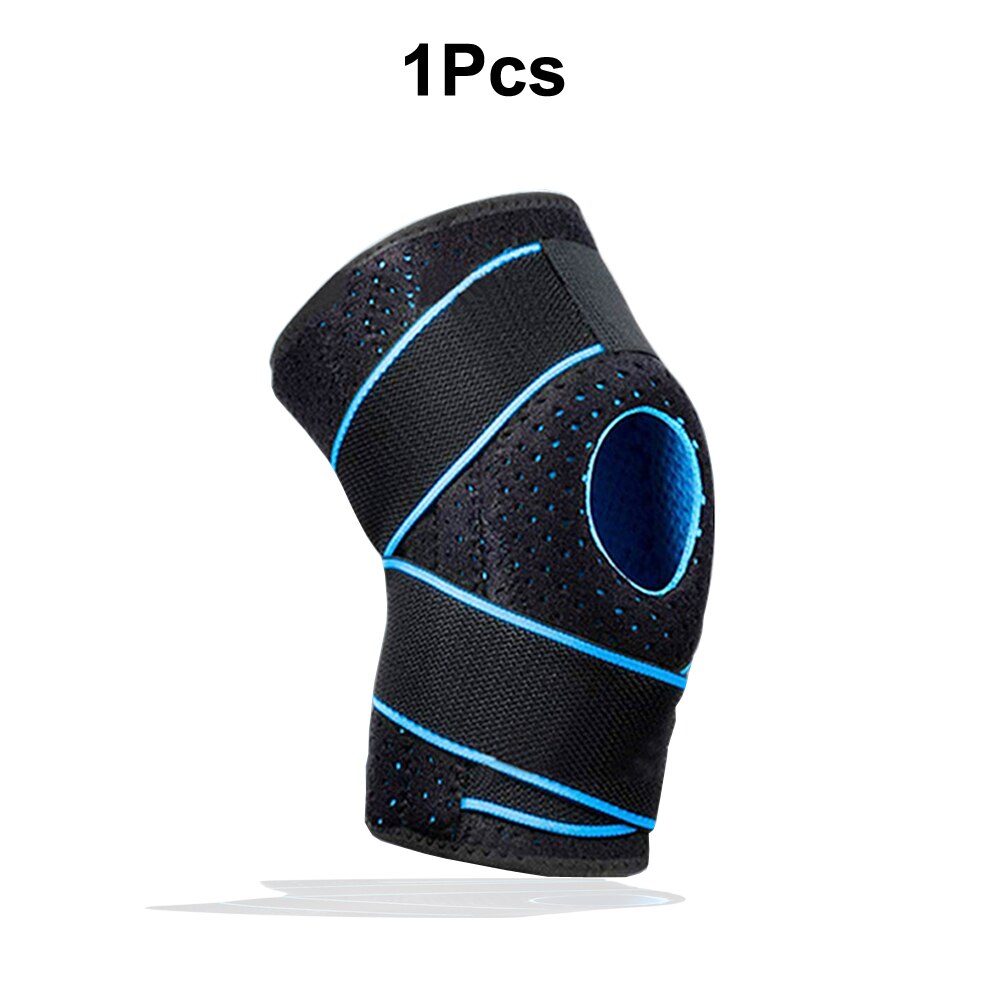 Knee Brace with Side Stabilizers for Meniscus Tear Knee Pain ACL MCL Injury Recovery Adjustable Knee Support for Men and Women: 1Pcs / M
