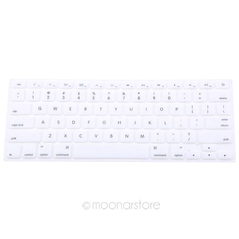 Silikoninen näppäimistön kannen suojakuori apple macbook pro macille 13 15 air 13 pehmeä näppäimistö tarrat 9 väriä  #5