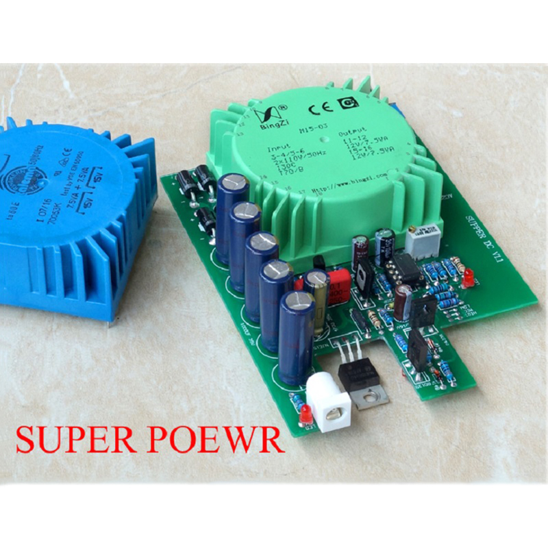 Lusya STUDER900 Linear Power DC Regulator Power Supply Support 5V/ 9V/ 12V/ 24V Output T1148