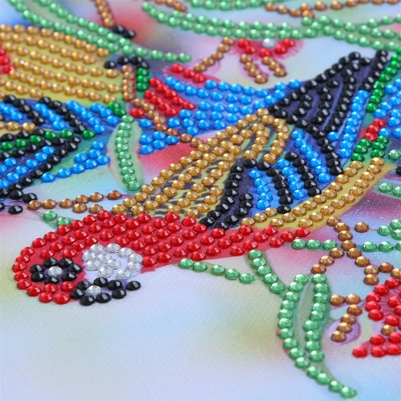 Special Shaped Diamond Painting Animal Partial Rhinestone Bird 5D Diamond Painting DIY Cross Stitch Kits Crystal Arts Home Decor