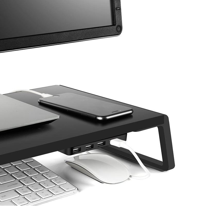 Universal Metal Feet Monitor Stand Notebook Riser ... – Grandado