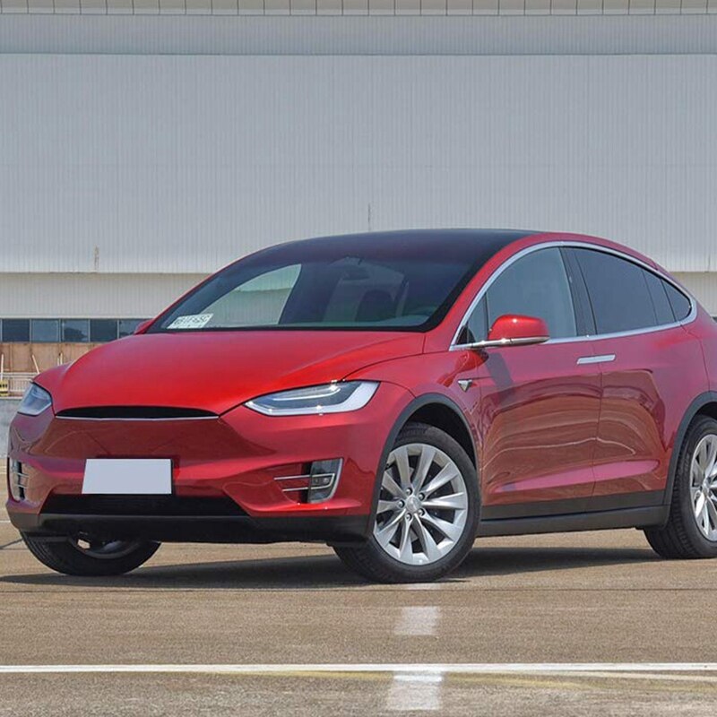 Achteruitrijroosterafdekking voor tesla model x model s abs-kunststof auto-accessoires (achteruitrijroosterafdekking, imitatie ca