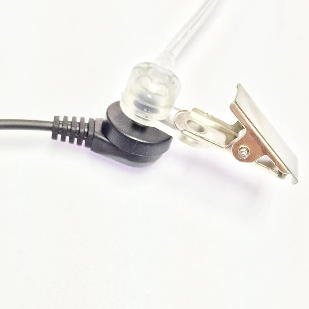 Oortelefoon 3,5 mm 2-weg radio-headset Bewaker Draagbare luidspreker
