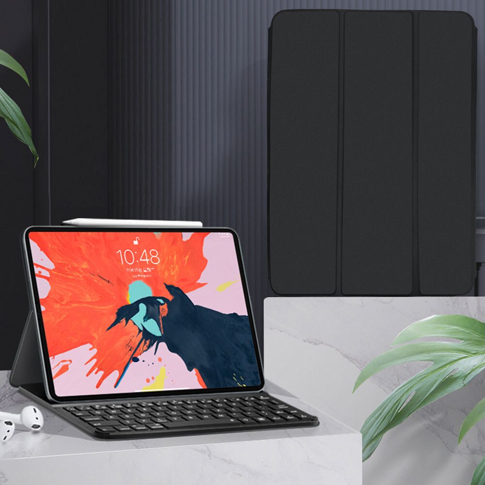 Magic Case with Keyboard For iPad Pro 11 For iPad Pro 11 inch Bluetooth Wireless Keyboard Magnetic iPad 12.9 Cover: Black With Keyboard / 2020 Pro 11