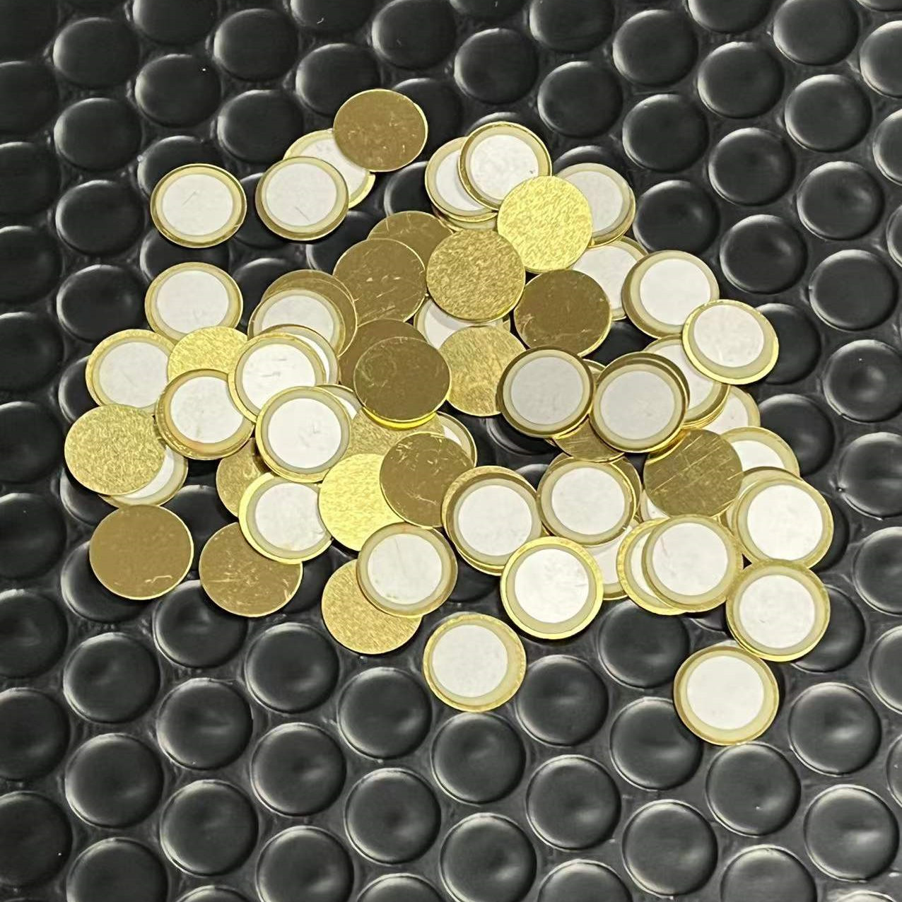 10 Stks/partij 10Mm Piezo Buzzer Sirene Sensor Trigger Drum Disc Met Draad Koper Piezo Buzzers Voor Buzzer Luidspreker Diy