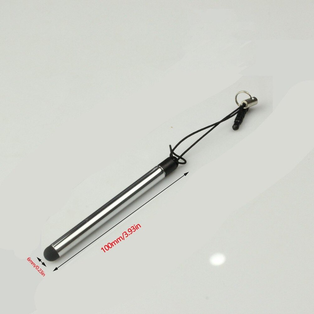 Intrekbare Universele Touch Screen Pen Capacitieve Stylus Pen Voor Smart Telefoon Tablet Voor Ipad Punt Ronde Dunne Tip