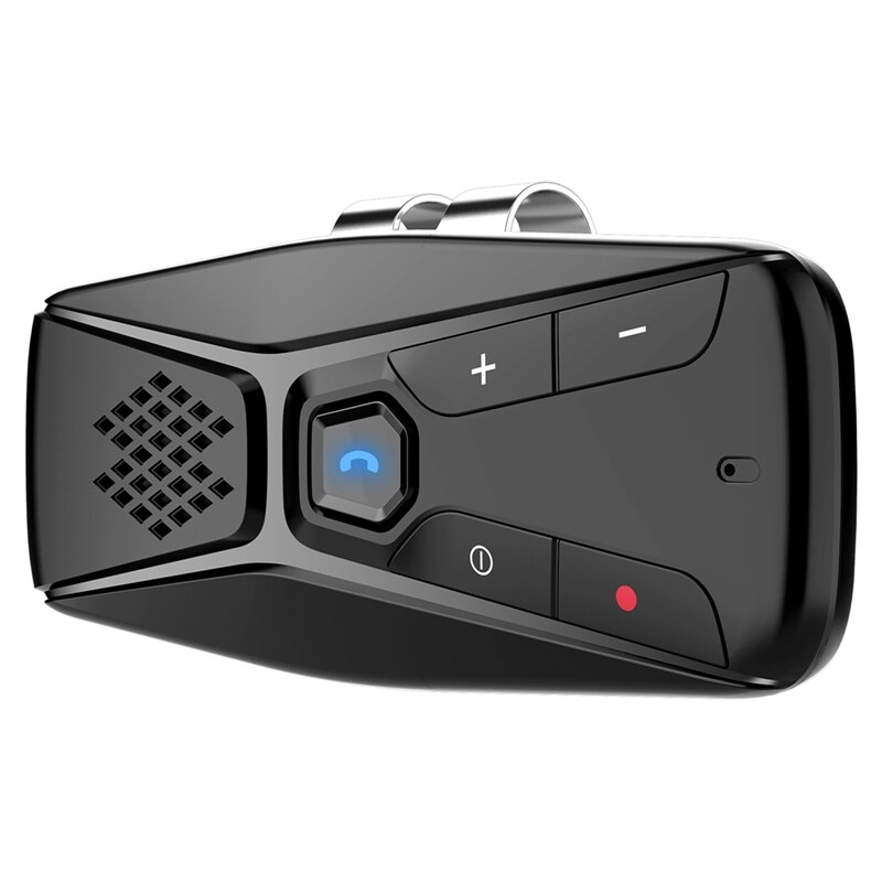 Bluetooth Car Handsfree Draadloze Audio Ontvanger Zonneklep Bt V5.0 + Edr Handsfree Telefoontje Speakerphone MP3 Speler
