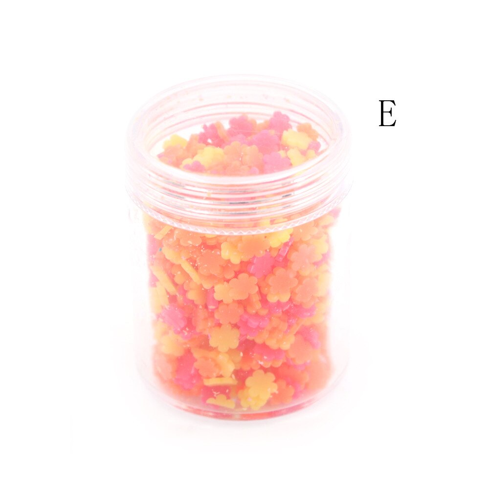 1 scatola FAI DA TE Argilla Polimerica Falso Della Caramella Dolci di Zucchero Cospargere Decorazioni per La Casa Delle Bambole Falso Torta dolce Cibo Simulazione: E