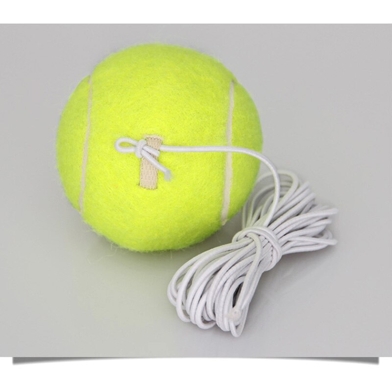 Tennis Trainer Tennis Ball Practice Single Self-Study Training Rebound Tool with Elasctic Rope FEA889