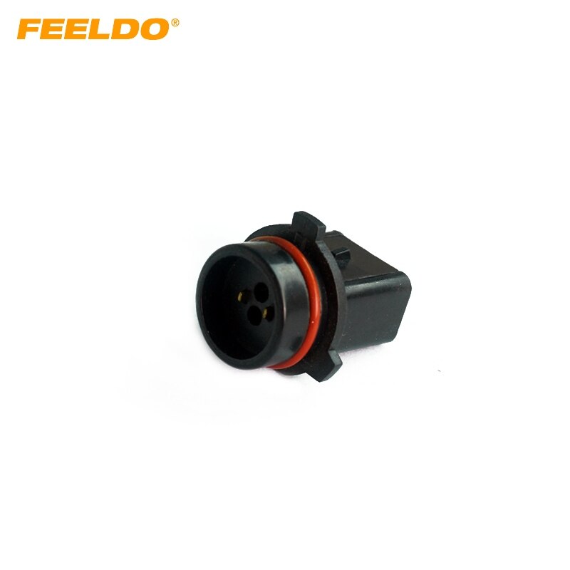FEELDO 2 stks Auto P13W LED Lamp Socket Fog Dagrijverlichting Kabelboom Plug Connector # CA1117