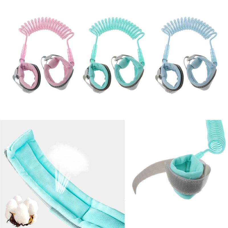 Bracelet de sécurité pour enfants, 1.5M 2M et 2.5M, ajustable, laisse Anti-perte, lien, Assistant de marche pour bébés pour marcheurs