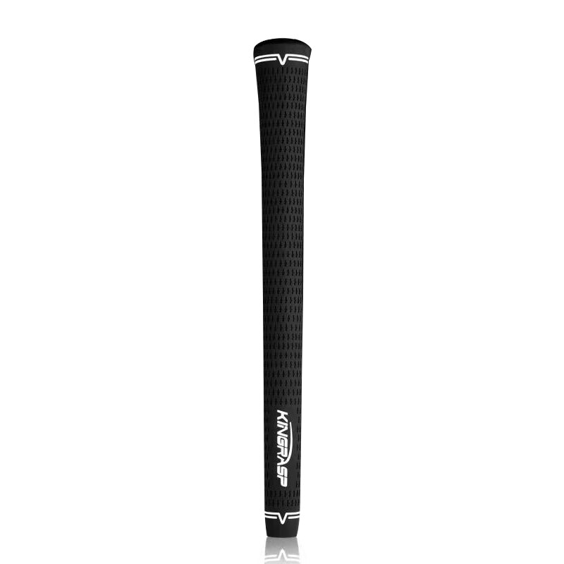 Standaard Golf Grips Rubber Golf Grips 5 Kleuren Golf Grip Club Putting Praktijk Golf Iron Grip Rubber Katoenen Draad Non-Slip Grip: Black Standad