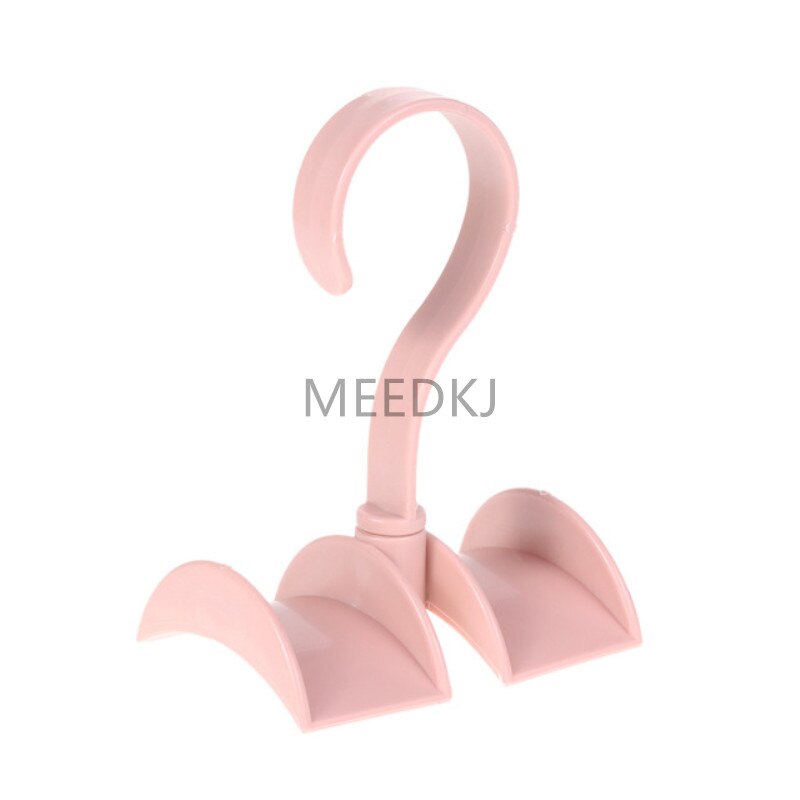 Closet Organizer Hendel Draaibaar Kledingkast Rek Haak Stropdas Rack Handtas Haak Kleding Haak Riem Haak: Pink