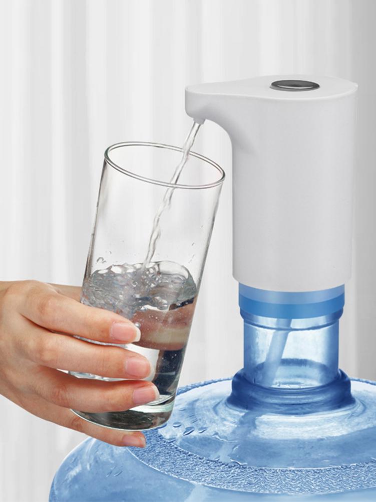 Elektrische Waterpomp Usb Opladen Automatische Drinkwater Fles Dispenser Pomp Draagbare Water Fles Schakelaar Voor Thuis Kitcen