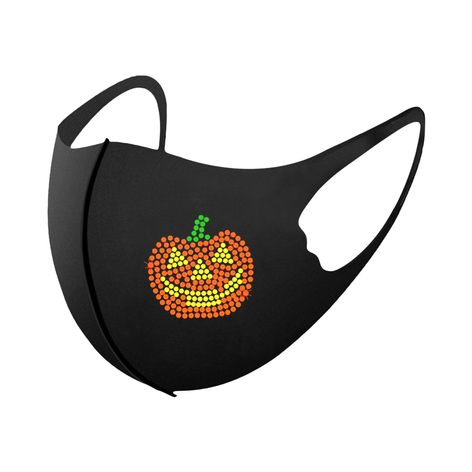 Mascarilla de cara de ciclista para adultos, máscaras de Navidad, con diamantes, reutilizables, para prevenir la contaminación, para exteriores