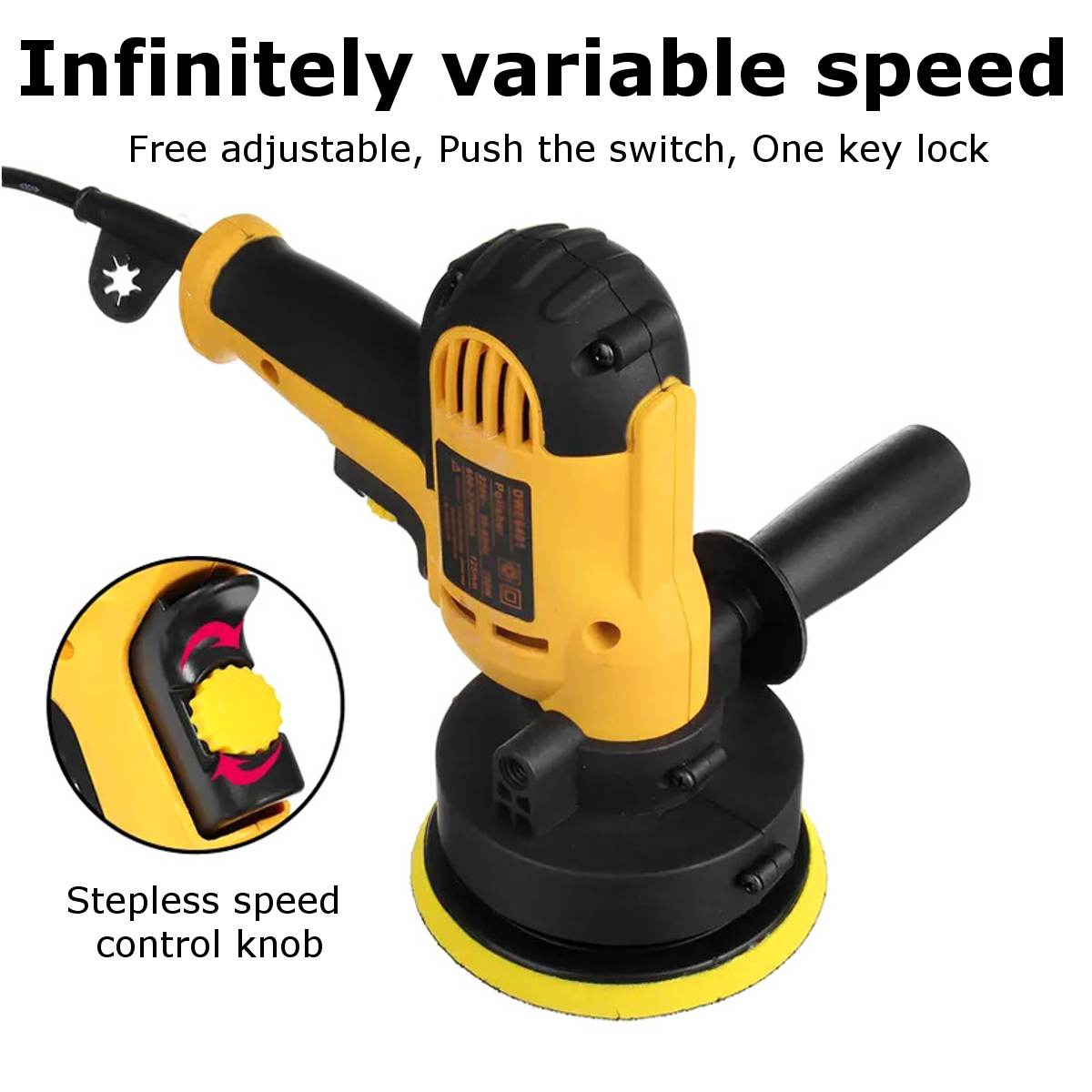 800W 220V 3700rpm Adjustable Speed Car polishing machine Auto Electric Cars Polisher Waxing Machine Automobile Polishing Tools