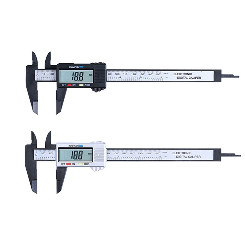 Digital Vernier Calipers 6 inch Electronic Vernier Caliper 100mm Calliper Micrometer Digital Ruler Measuring Tool 150mm 0.1mm