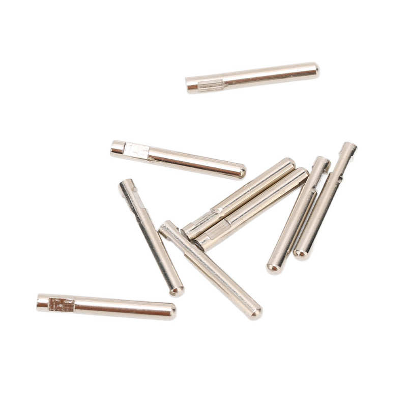 Electrode Wire Plug Electrode Wire Pin 0.1in Good Conductivity for TENS Unit Slimming Massager Physiotherapy