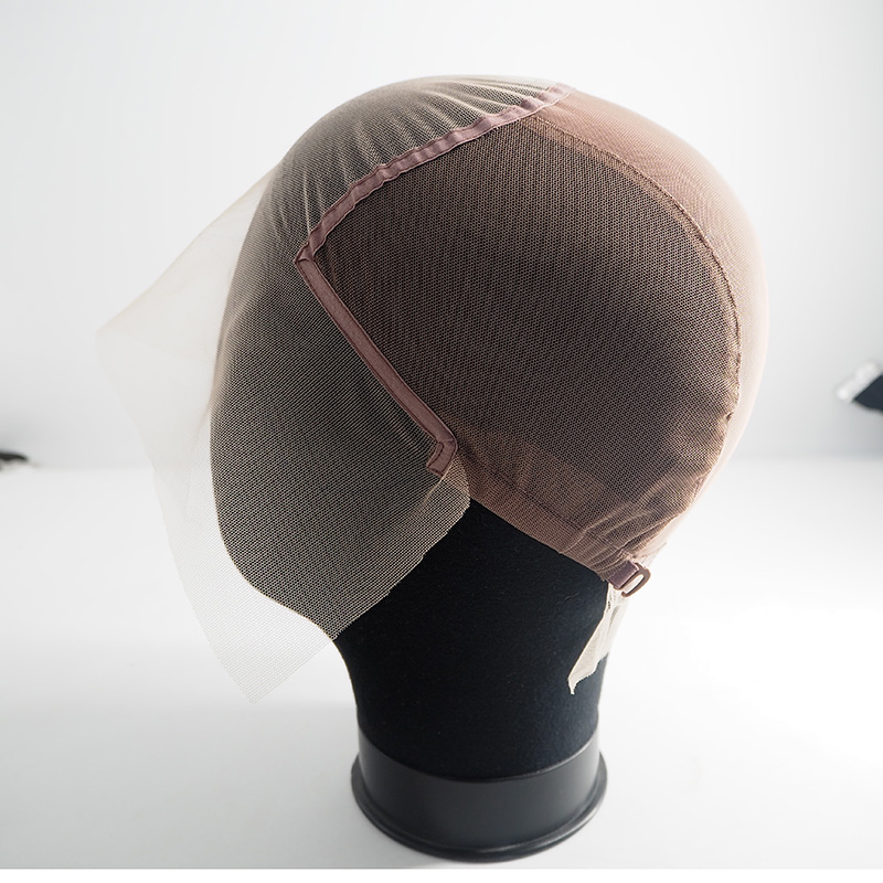 Cierre Frontal de encaje para peluca, gorros para hacer pelucas, malla, 13x6