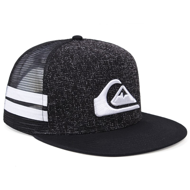 Mannen Trucker Hoed Outdoor Baseball Cap: Black