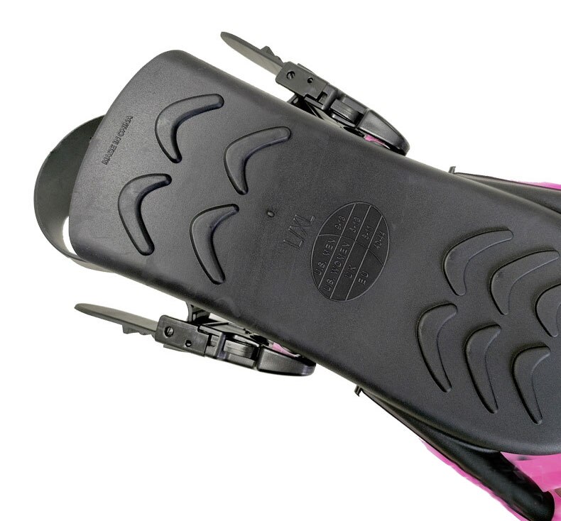 Aletas de buceo para adultos, zapatos de natación ajustables, de silicona, sumergibles, largas, monoaleta