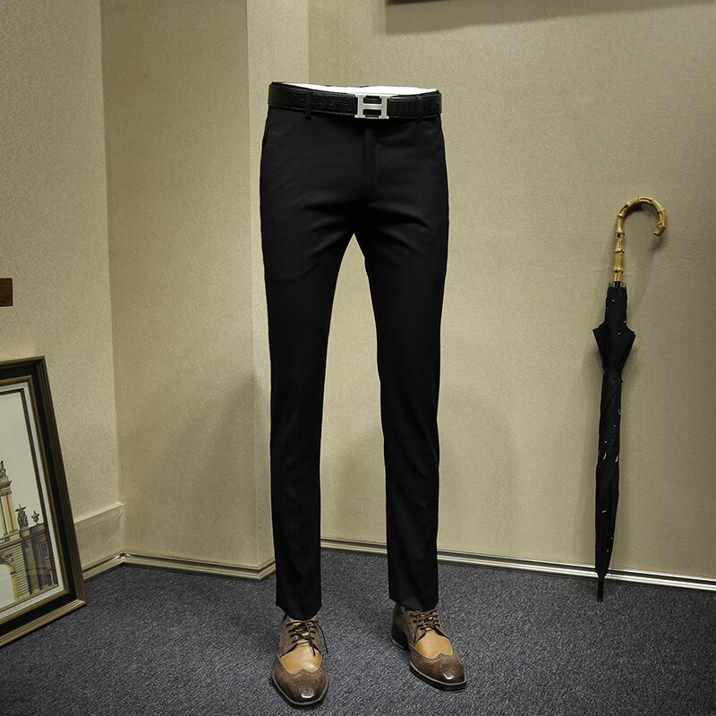Men's Black Formal Pants main image 0