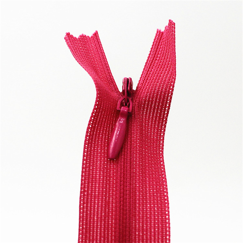 60cm cremalleras invisibles DIY Nylon bobina cremallera para costura ropa cojín herramienta cojín sastre
