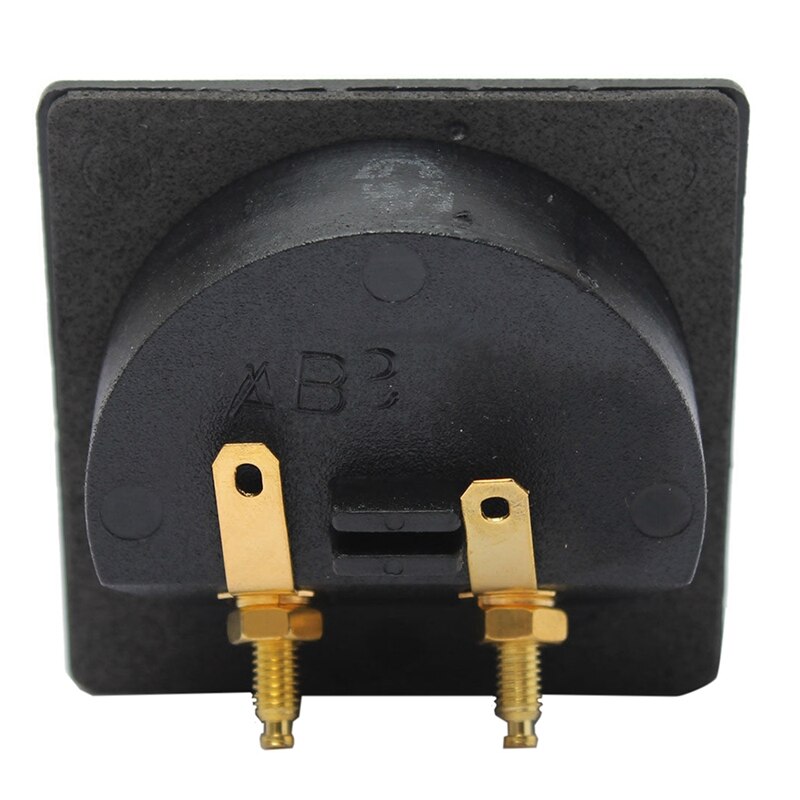 1X Square Board Binding Post Speaker Box Terminal Cup Wire Cable Box Connector &amp; 50X Spade Electrical Crimp Connector Termin