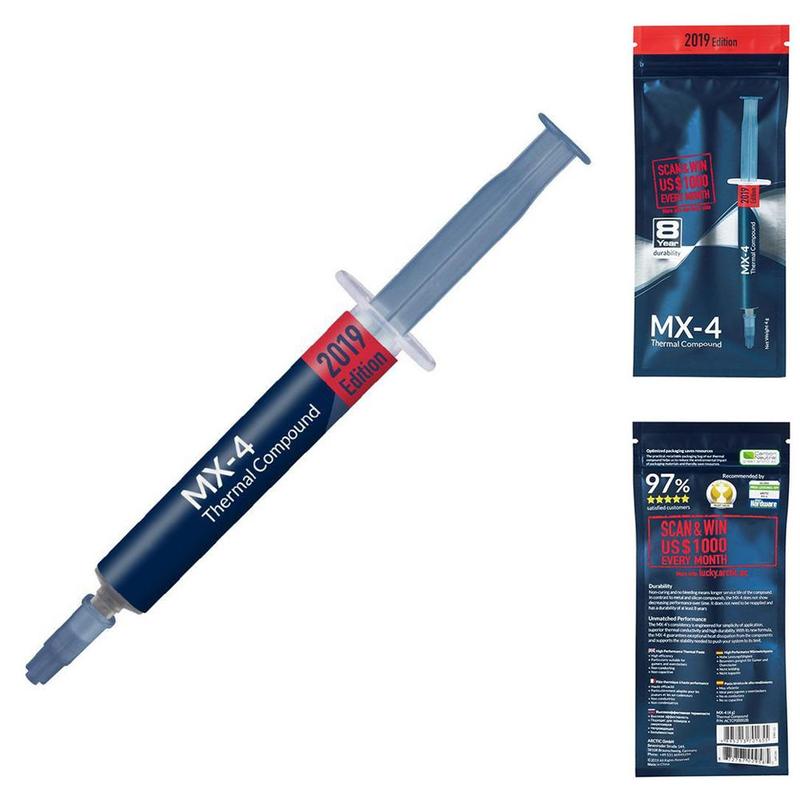 MX-4 4G Processor Cpu Cooler Cooling Heatsink Compound Vga Fan Vet Pasta Thermische Gips N5E4