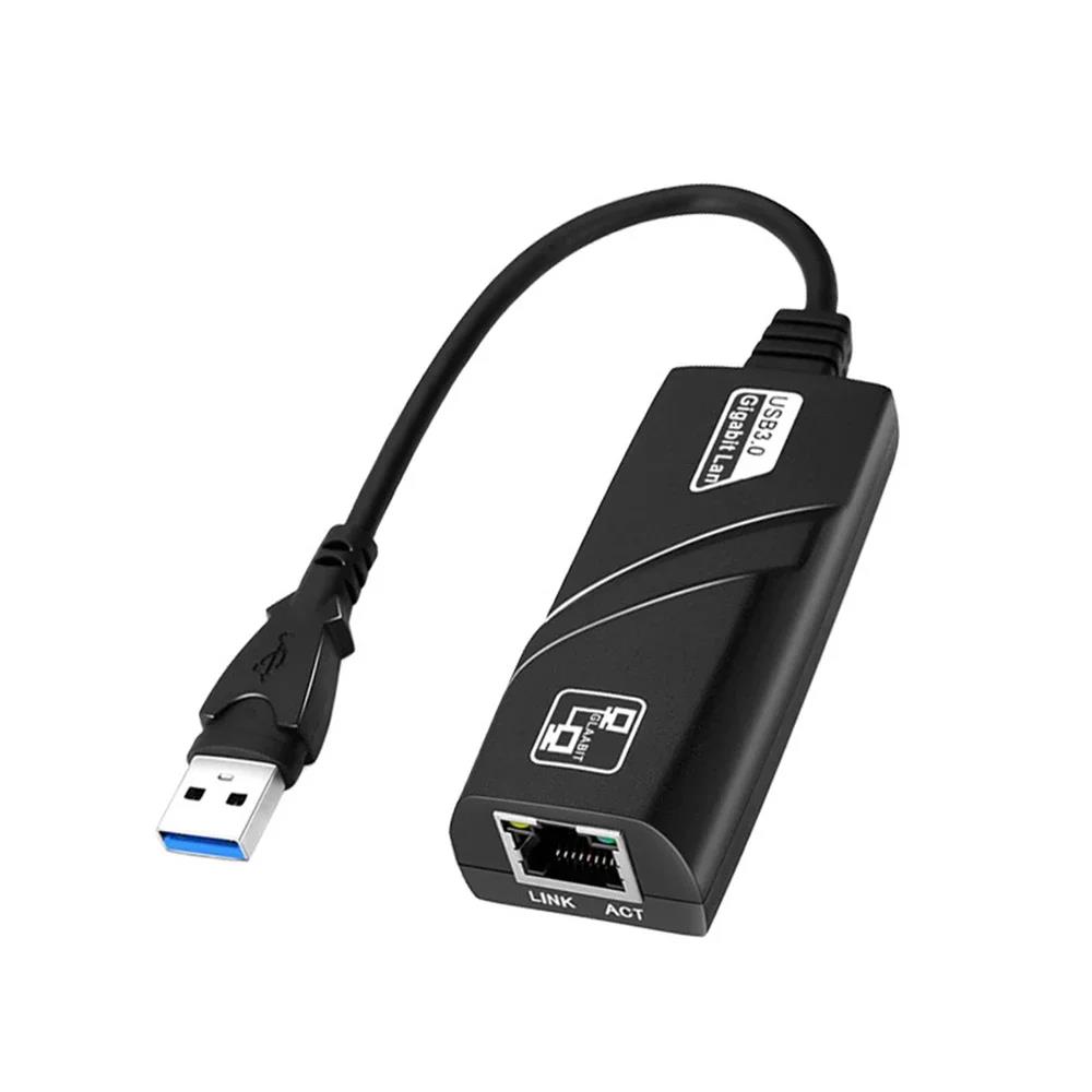 10/100/1000Mbps USB C Type-C Ethernet Naar RJ45 2.5G USB 3.0 Bedrade Adapter Converter Lan netwerk Hub Voor Win 7/8/10 Voor PC Laptops: Oranje