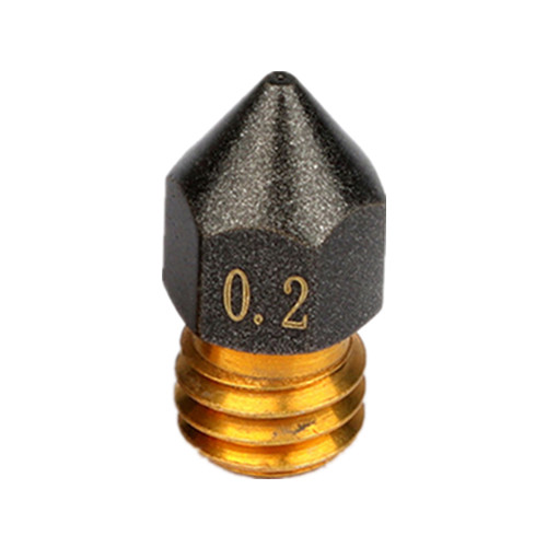 Buse revêtue de PTFE MK8, filetage M6 0.2/0.3/0.4/0.5/0.6/0.8/1.0mm pour buses d'imprimante 3D CR10 CR10S Ender-3, Filament 1.75mm: 1.5mm / Rouge