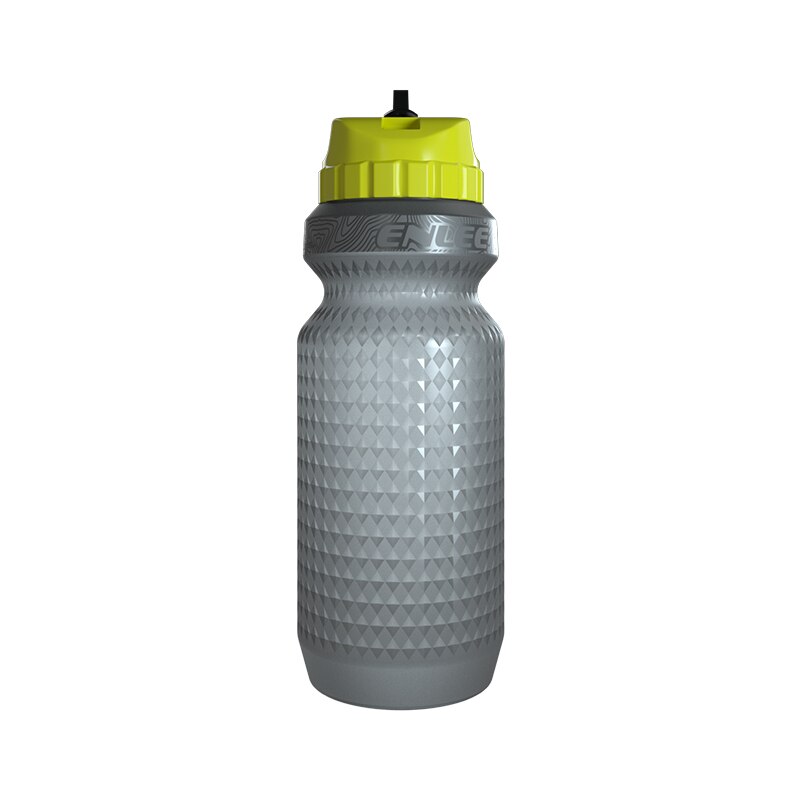 Mini 650ml vattenkokare  pp5 plast vattenkokare cykling utomhussport bärbar icke-kompression vattenkokare: Fluorescerande gul