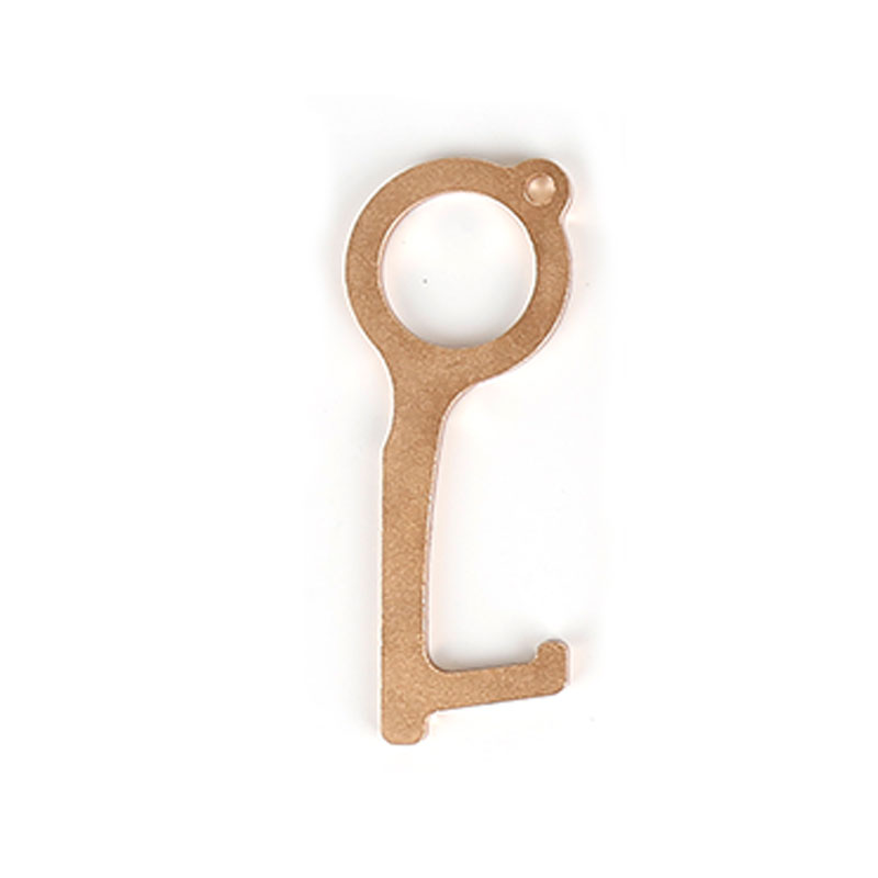 No Touch Key Door Opener Keys Chave Portable Hygiene Hand No Touch Key Handle Key Anti-contact ZERO-TOUCH Key Buckle Isolation: 07