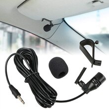 Enabled Microphone External For Bluetooth U Shape Black Car Audio Stereo