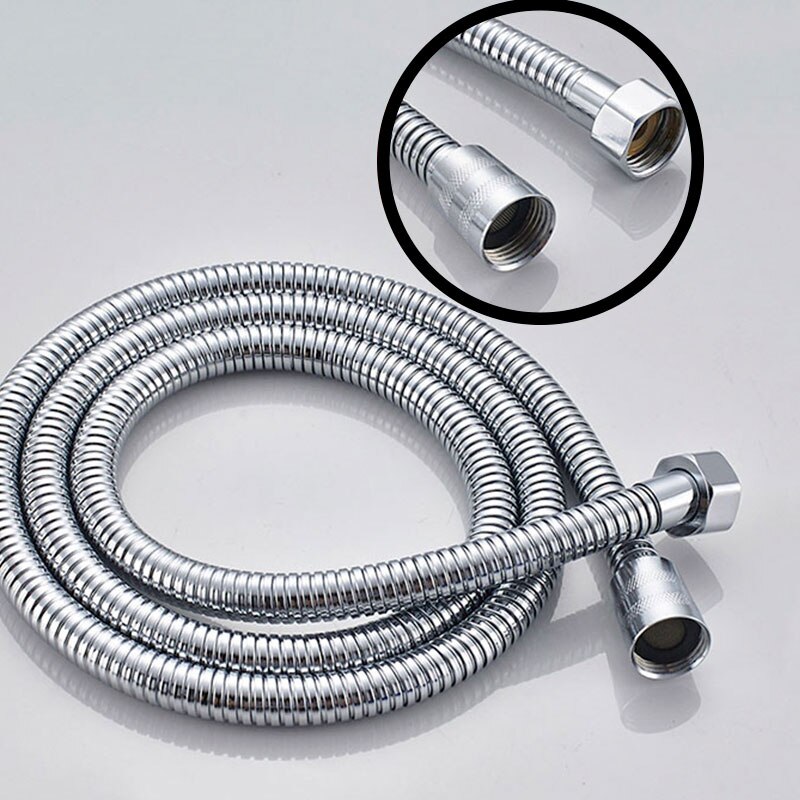 Kugel Schlecht Sanitär Schläuche 150cm Dusche Schlauch Ersatz flexibel Dusche sprühen Schlauch: Chrom