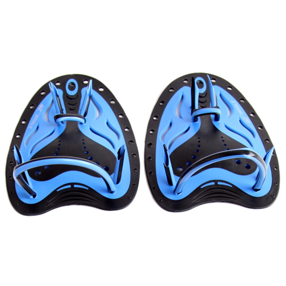 1 par de paletas de natación, mano para principiantes, paleta de entrenamiento, guantes acuáticos con correa ajustable, buceo, mano