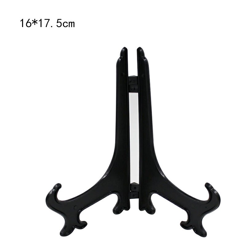 1pcs Portable Easels Plate Holders Display Stand Stander Picture Frame Photo Tools Display Dish Rack Home Decoration: 7 inch