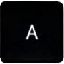 Oryginalny A1706 Keycap dla MacBook Pro 15 &quot;A1707 A1708 klucz litery A-Z 2016 2017 US układ wymiana A1706 klucz: A
