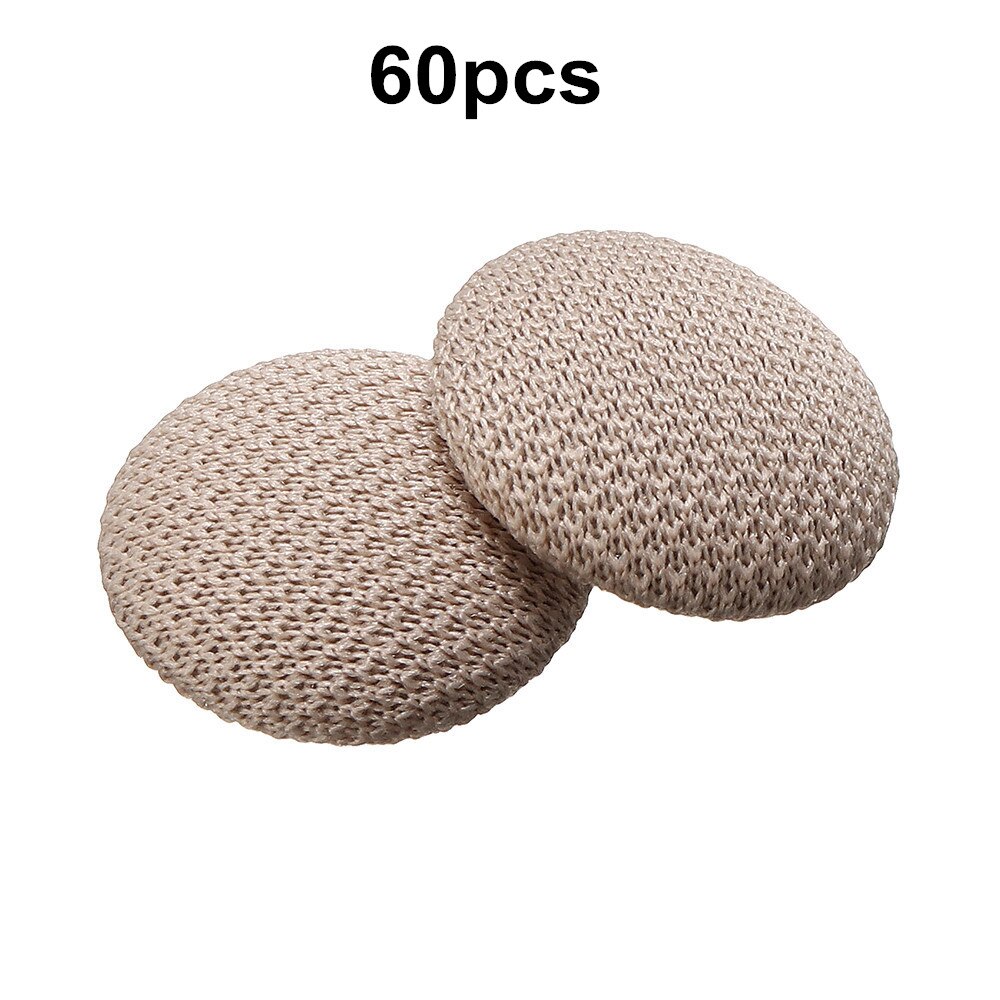 60/40/10 pièces attaches de toit de voiture intérieur plafond tissu fixation bouchon à vis toit réparation boucle tissu attaches supérieures hangars de réparation: 60pcs grid beige