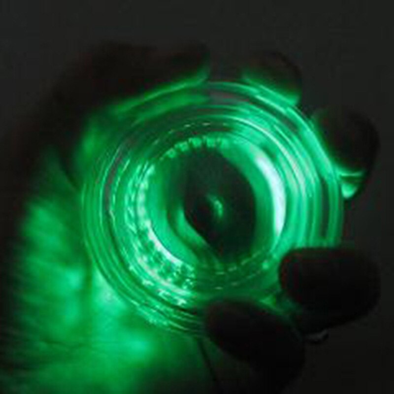 Żyroskop piłka powerball lekki nadgarstek piłka przyrząd robić ćwiczenia ramion wzmacniacz doprowadziło z prędkościomierz trening mięśni ciśnienie żyroskop: zielony