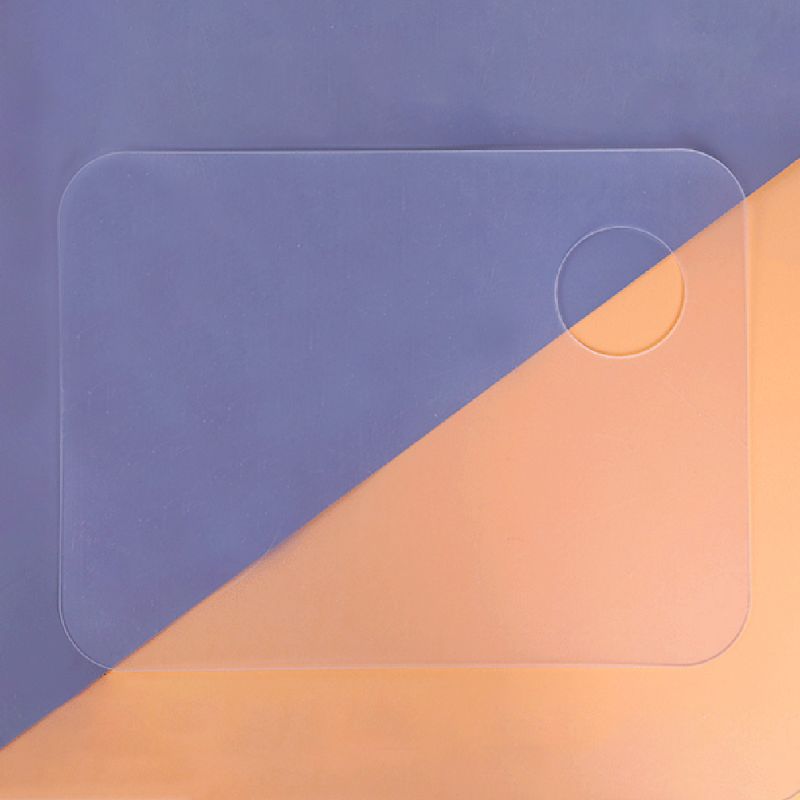 Rectangle Acrylic Transparent Paint Palette Watercolor Makeup Oil Painting Art Supplies Artist Painting Palette 20x30/30x40cm