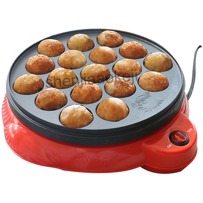 Machine de boule de pieuvre petite machine de boule de viande avec 18 trous ménage Maruko machine boules de pieuvre machine de cuisson 220 v 650 w 1 pc