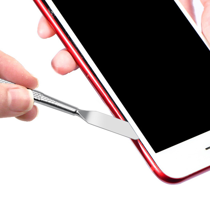 3pcs Universele Mobiele Telefoon Reparatie Opening Tool Metal Demonteren Crowbar Metalen Stalen Koevoet Telefoon Hand Tool Set