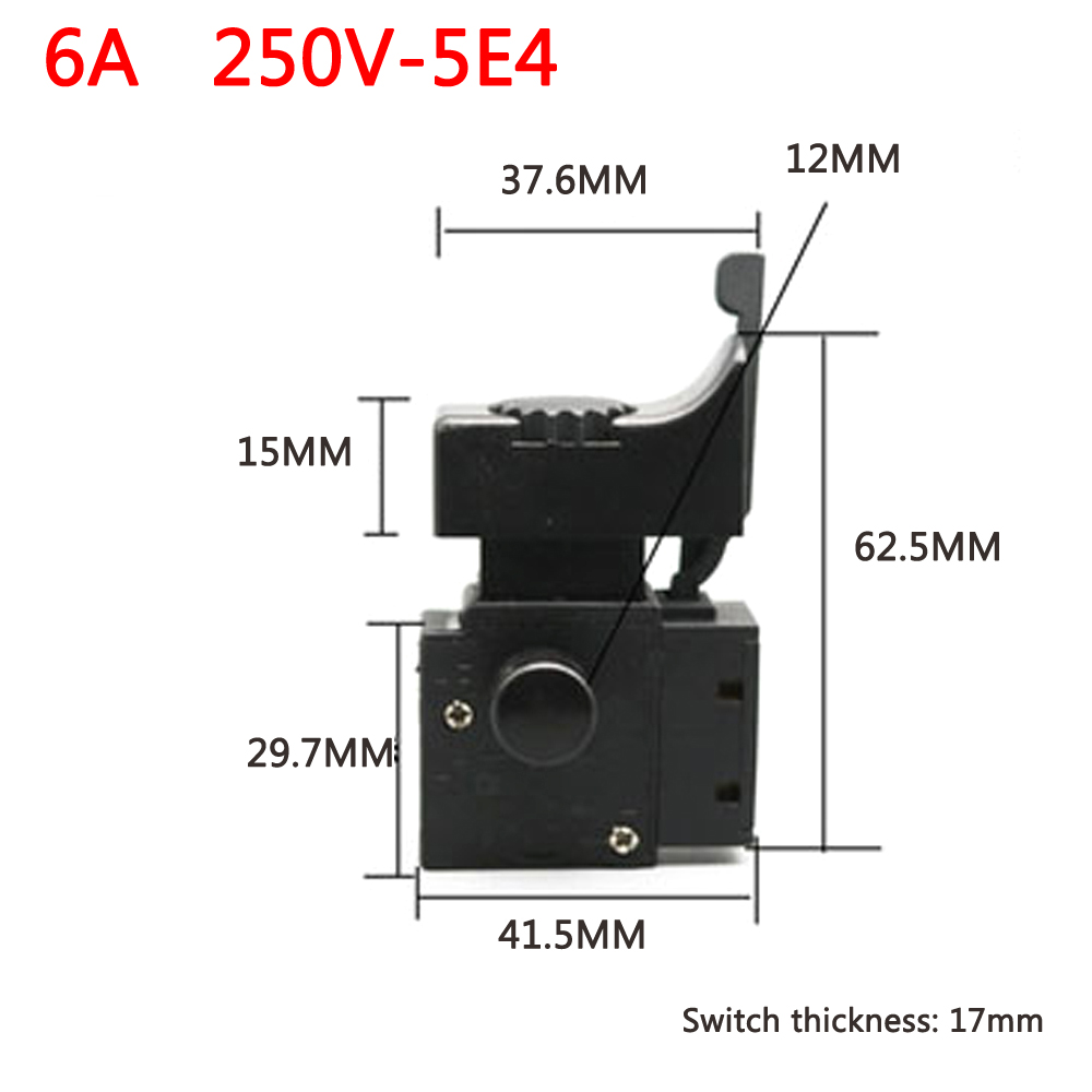 Electric Drill Dustproof Speed Control Push Button... – Grandado