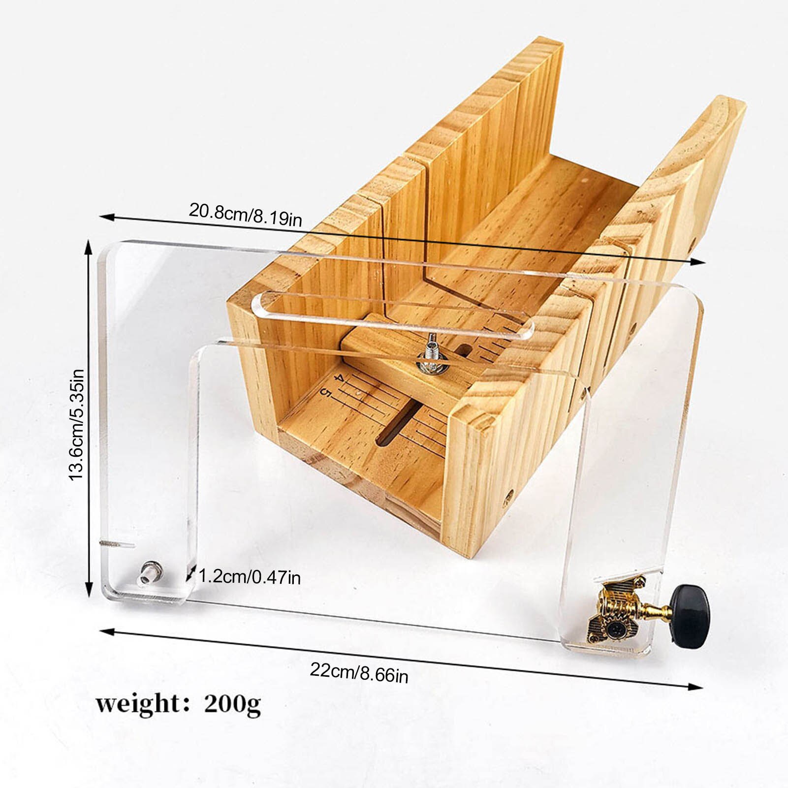 Acrylic Soap Cutter Set Adjustable Handmade Soap Cutting Tool Kit Like-minded