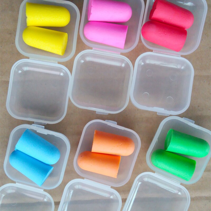 Comfort Soft Foam Ear Plugs Tapered Travel Sleep Noise Reduction Prevention Earplugs Sound Insulation Ear Protection